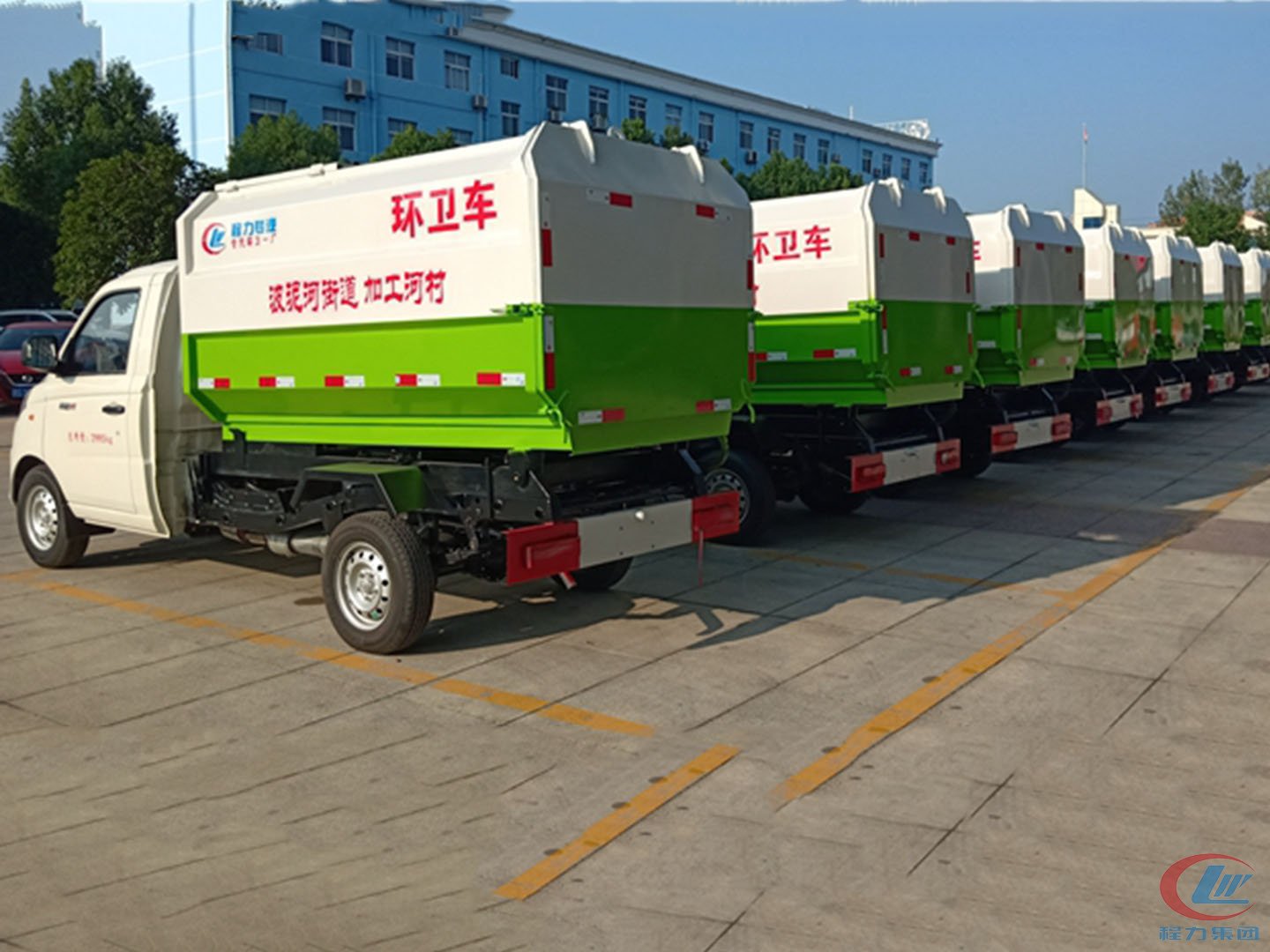 老牌国际利来[中国区]·利来国际老牌
国六福田挂桶垃圾车批量发车