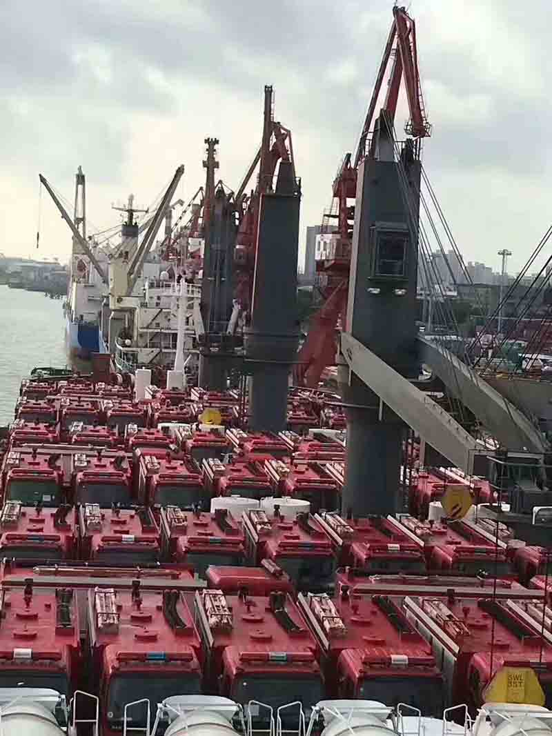 利来老牌国际官网消防车出口案例展示