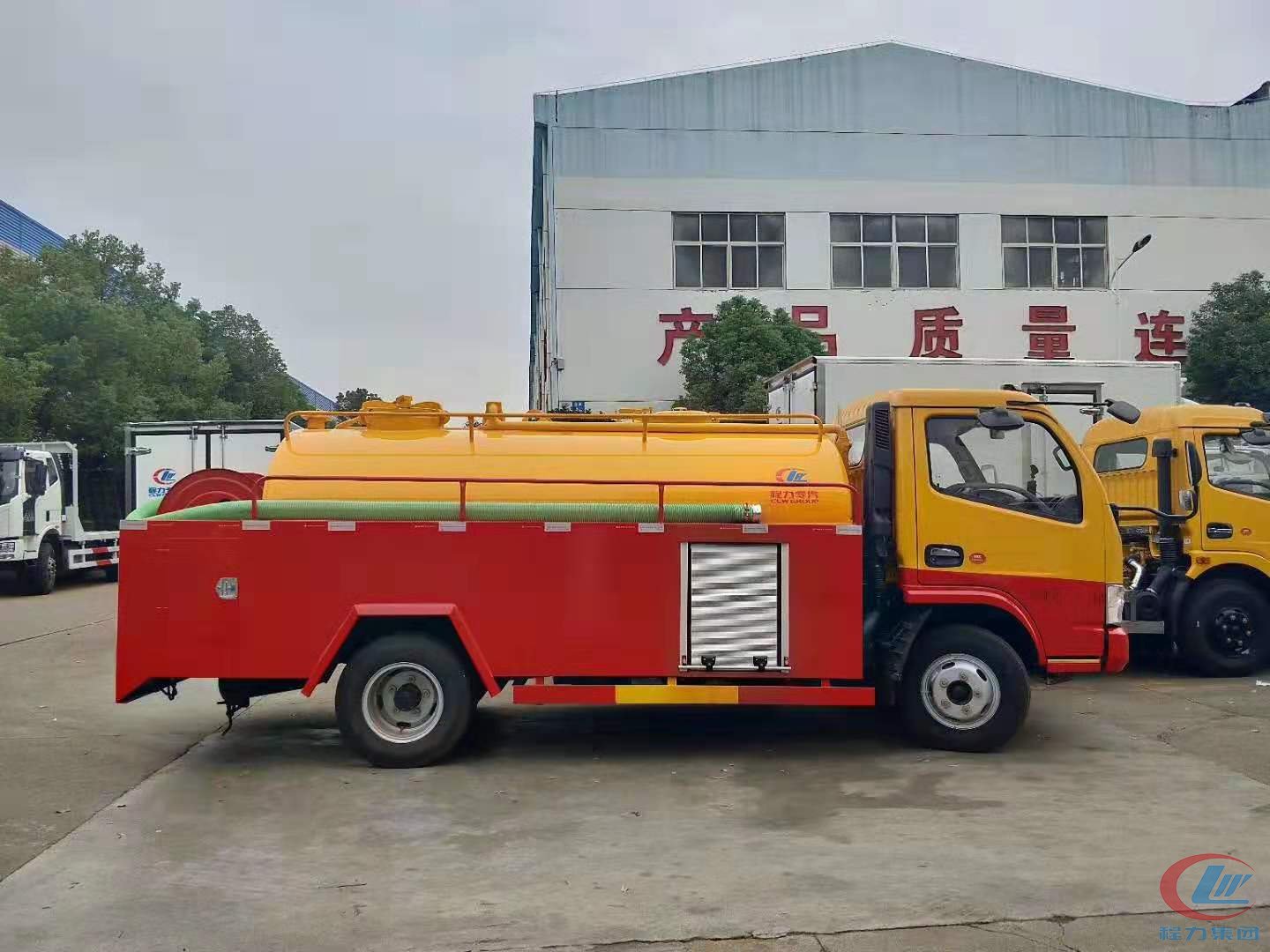利来老牌国际官网专汽东风多利卡D6蓝牌清洗吸粪车