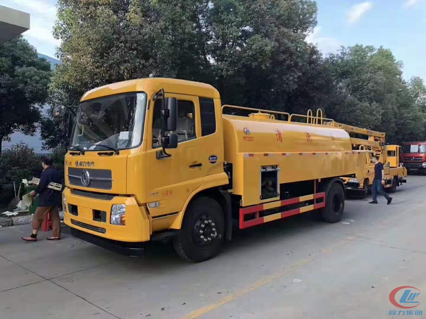 利来老牌国际官网威牌东风天锦高压清洗车
