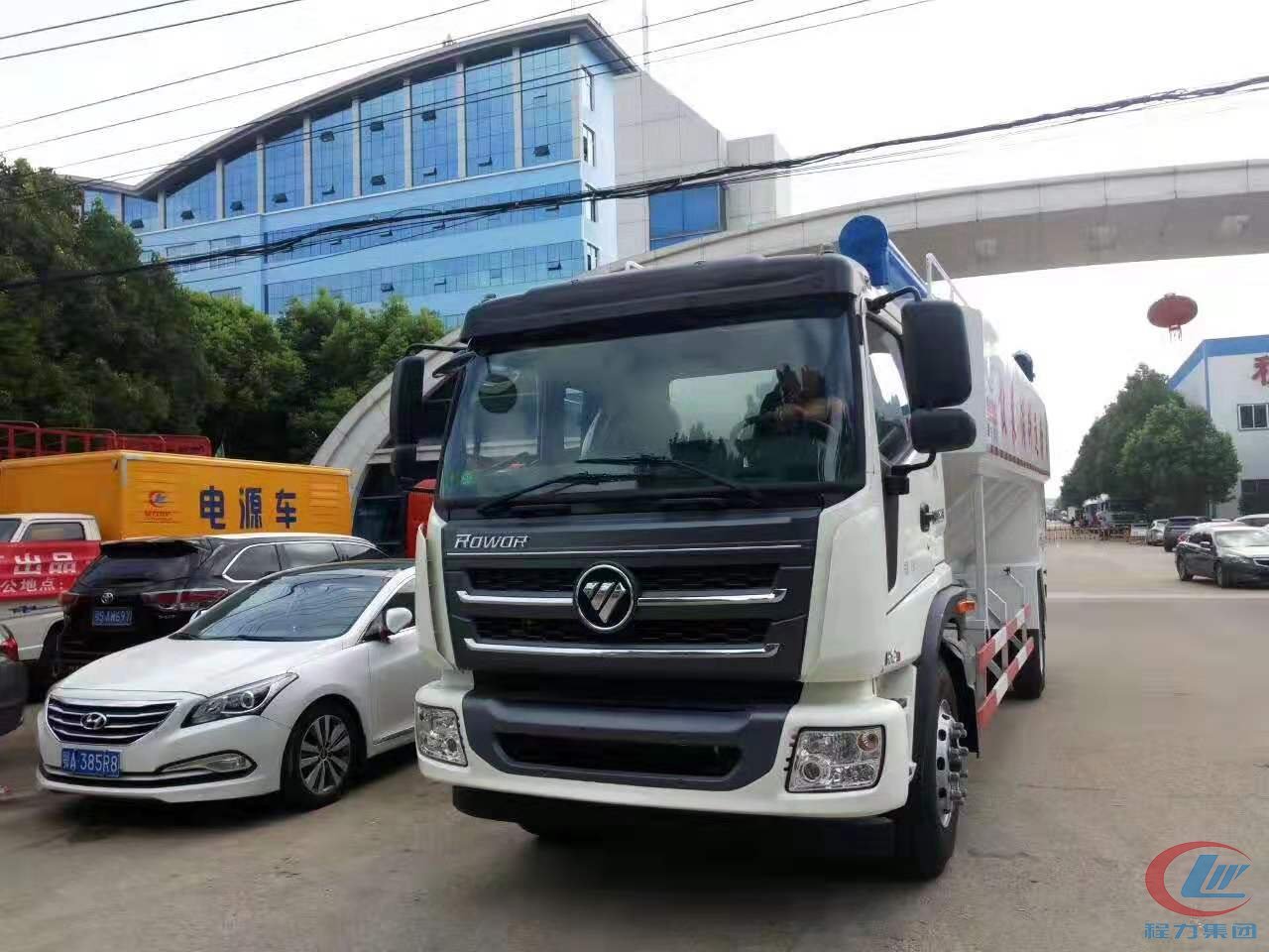 利来老牌国际官网专用车福田瑞沃散装饲料车