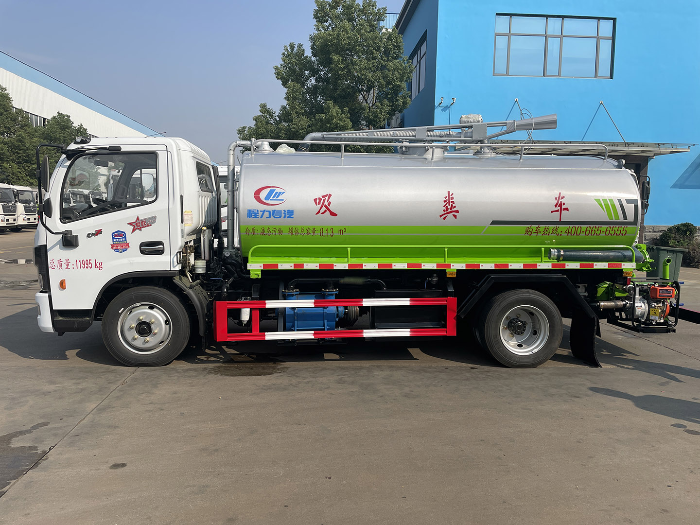 利来老牌国际官网专汽东风多利卡8方吸粪车