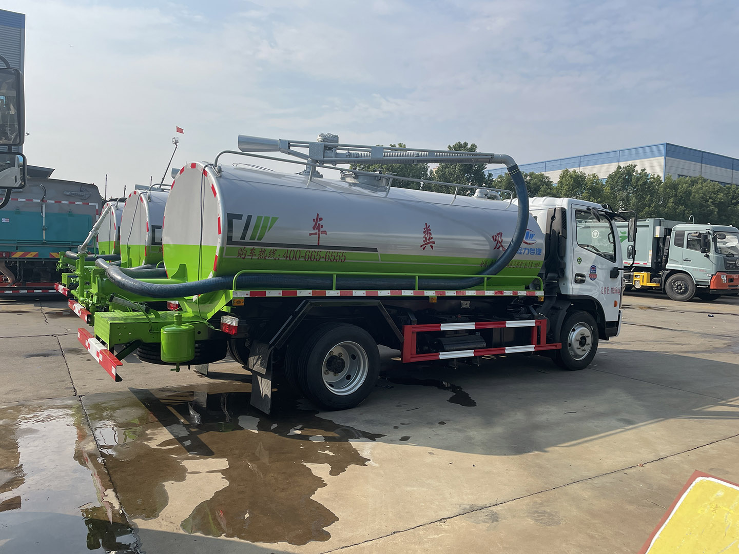 利来老牌国际官网专汽东风多利卡8方吸粪车